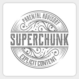 Superchunk Vintage Ornament Sticker